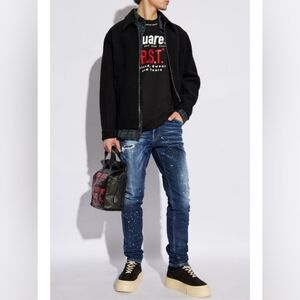 DSQUARED2 paint-splatter jeans size 36(IT52) BNWT